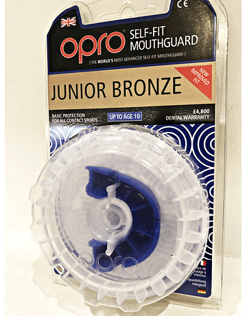 Protetor de boca júnior de bronze Opro
