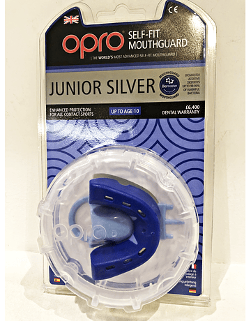 Protector Bucal Junior Silver Opro