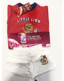 Kit de pijama do Lions britânico e irlandês