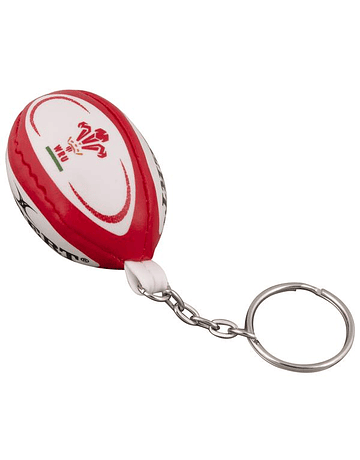 Gilbert Rugby Sponge Keychains