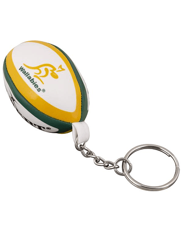 Gilbert Rugby Sponge Keychains