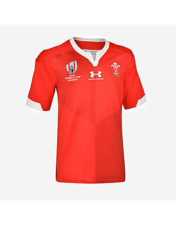 Camiseta Gales Niño RWC 2019 Under Armour 