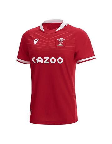 Camiseta Gales Titular Test 2022 Macron