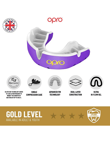 Protector Bucal Gold Opro