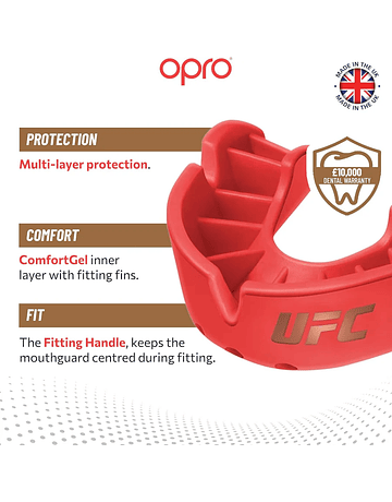 Protector Bucal Bronze UFC Opro