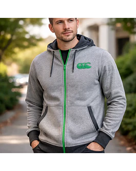 Pale Gray Marl Canterbury Jacket