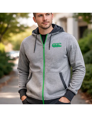 Pale Gray Marl Canterbury Jacket