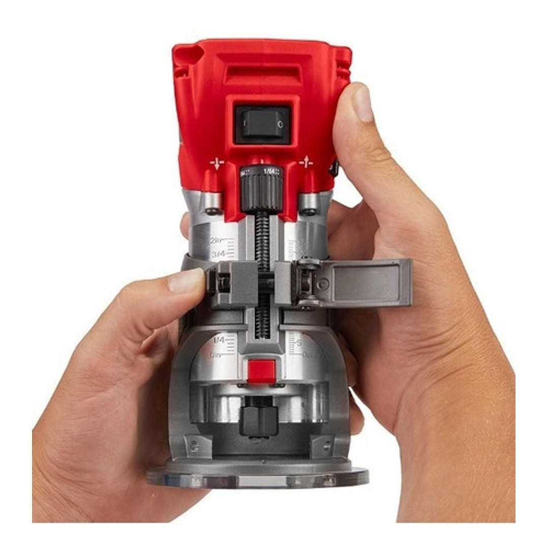 Fresadora Milwaukee 2723-20 Inalámbrica 1.25hp Batería De 18v 2