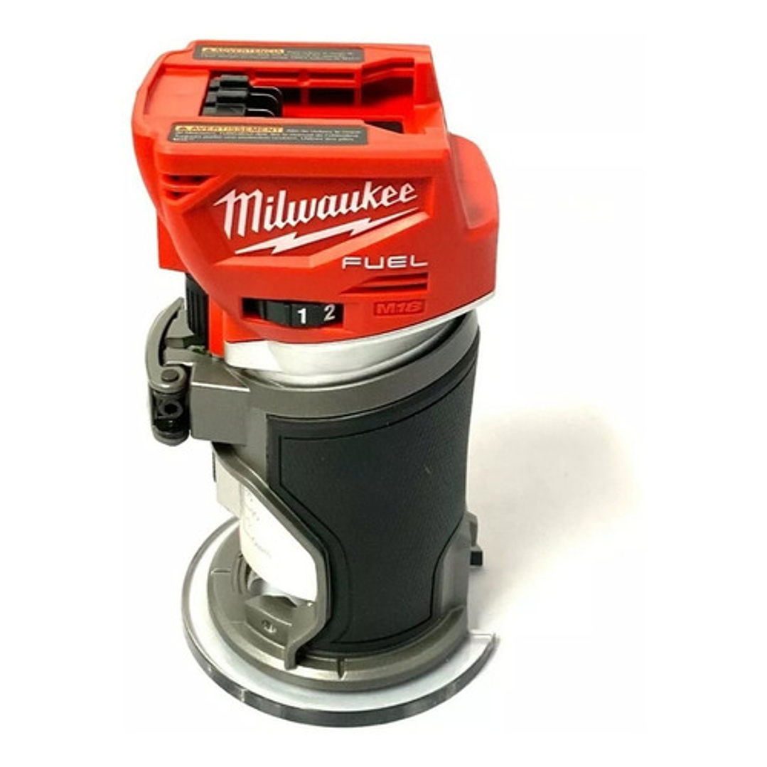 Fresadora Milwaukee 2723-20 Inalámbrica 1.25hp Batería De 18v 10