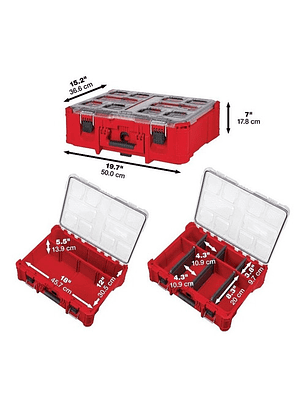 Organizador Profundo Packout 48-22-8432 Milwaukee
