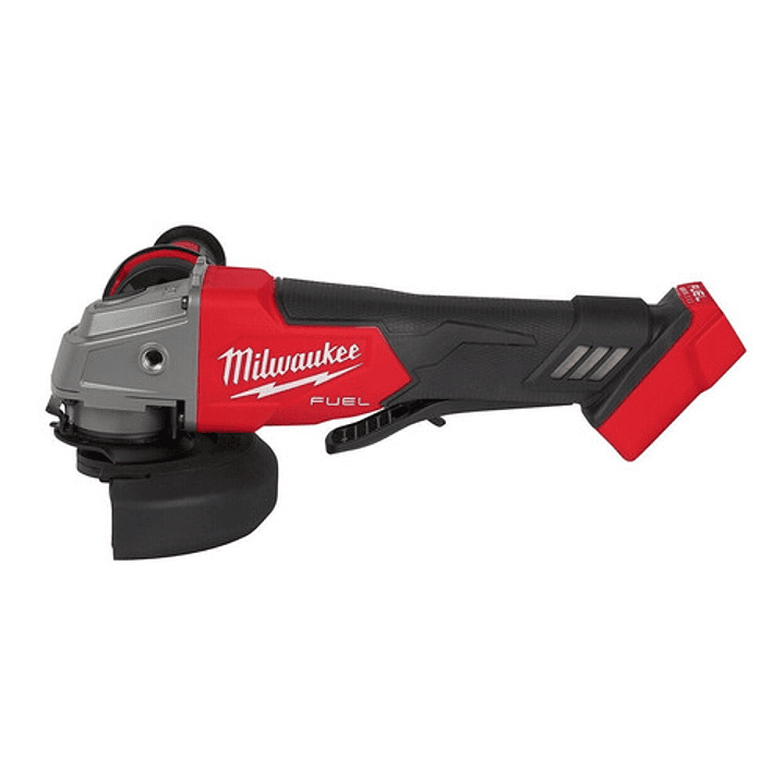 Miniesmeril Angular Inalámbrico Milwaukee M18 Fuel 2880-20 Rojo 1400 W + Accesorio 2