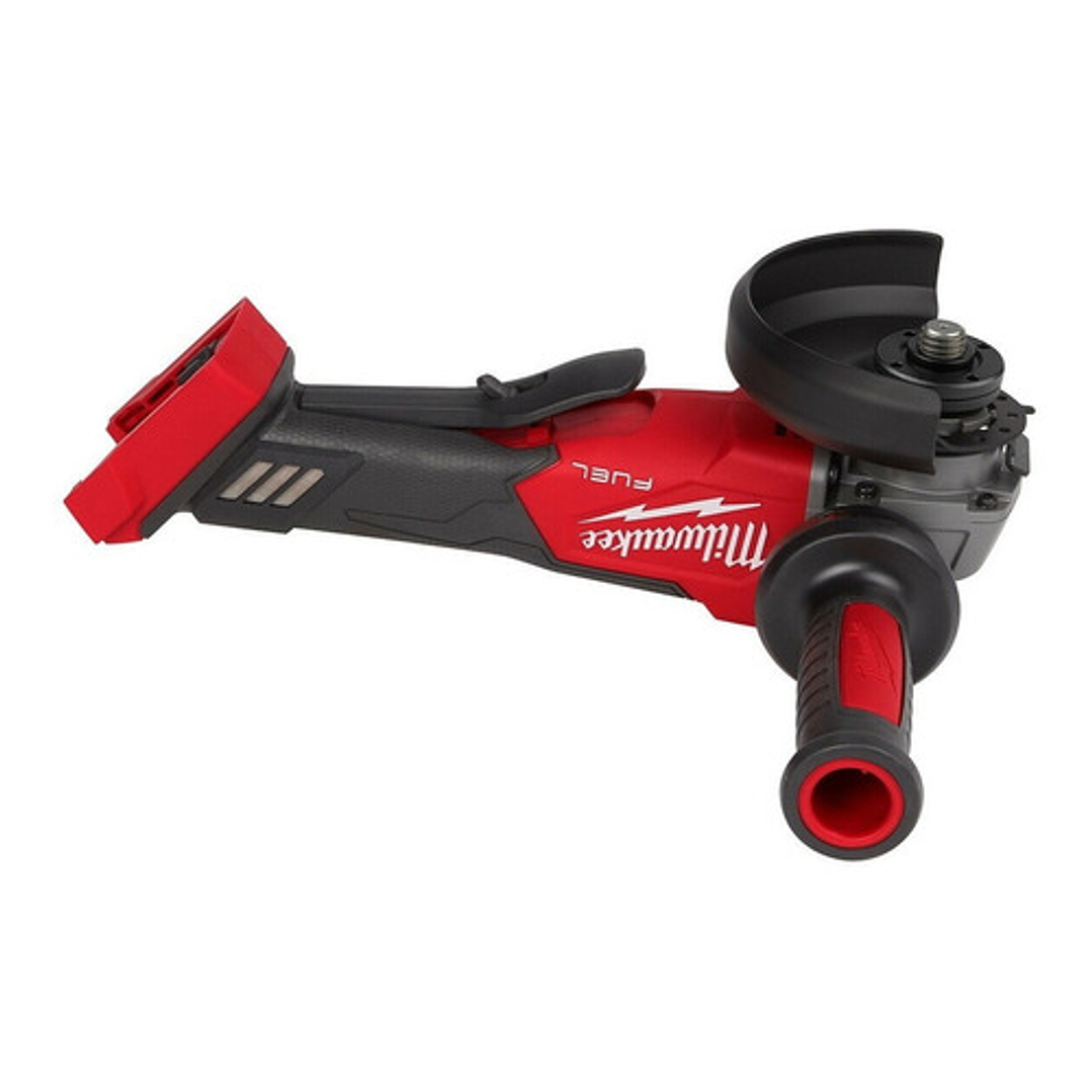 Miniesmeril Angular Inalámbrico Milwaukee M18 Fuel 2880-20 Rojo 1400 W + Accesorio 3