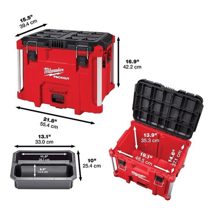 Caja De Herramientas Packout Xl 48-22-8429 Milwaukee 2