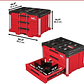 Caja De Herramientas Packout 3 Cajones 48-22-8443 Milwaukee - Miniatura 2