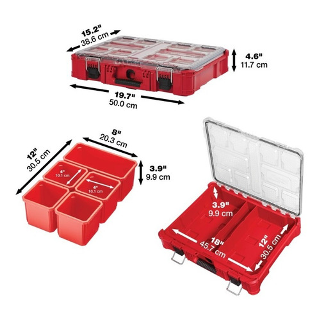 Organizador Packout 48-22-8430 Milwaukee 3