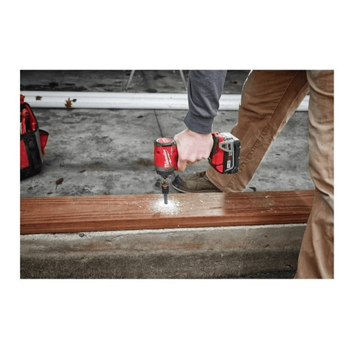 Atornillador De Impacto Hexagonal M18 Fuel De 1/4  Milwaukee 2953-20 Color Rojo 6