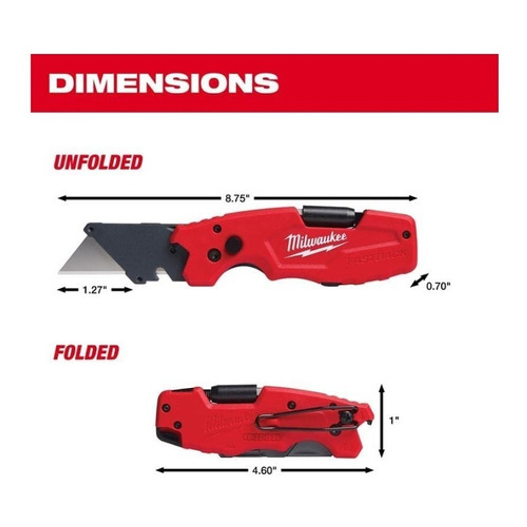 Milwaukee Navaja Plegable Fastback 6 En 1  48-22-1505  2