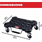 Milwaukee Base Packout Carro Milwaukee Dolly 48-22-8410 - Miniatura 3