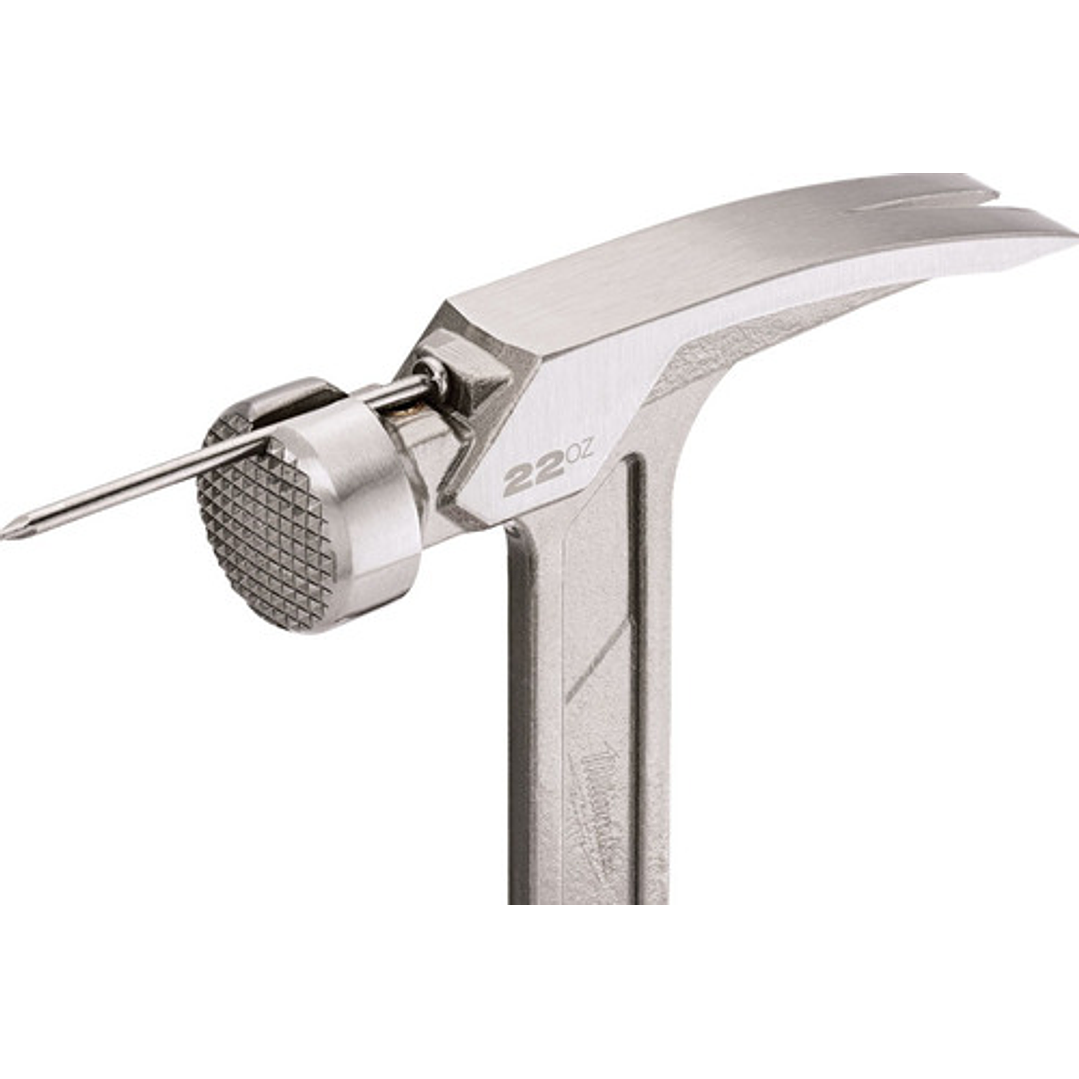 Martillo Para Enmarcar Cara Lisa 22 Oz Milwaukee 48-22-9023 4