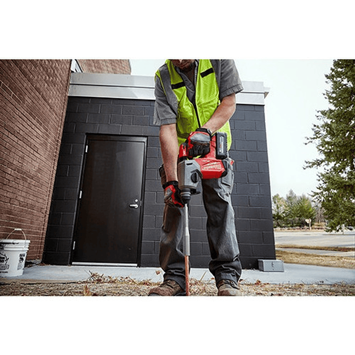 Rotomartillo Inalambrico Sds-plus Fuel Milwaukee 2912-20 Color Rojo 8