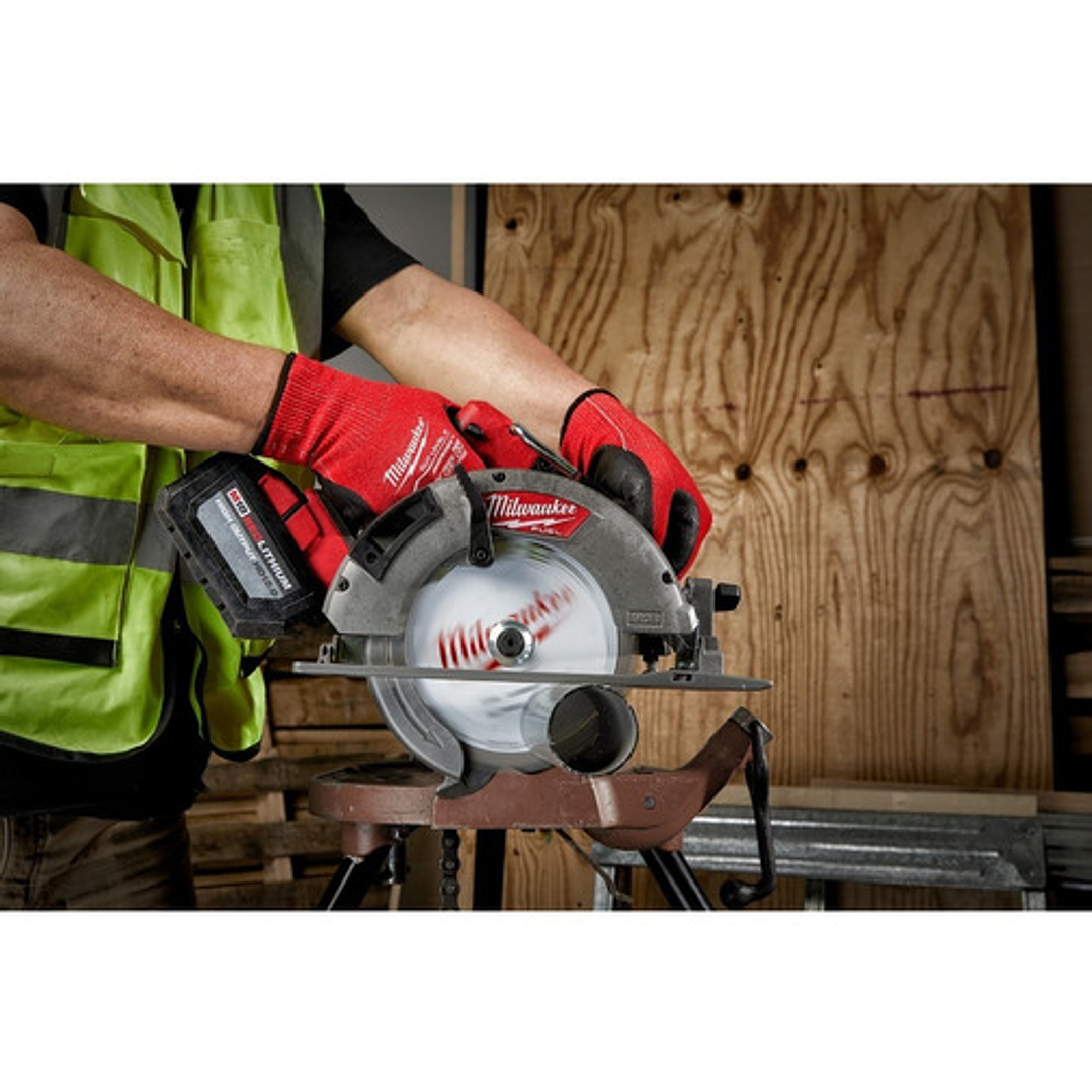 Milwaukee Disco Sierra 7 1/4 60 Dientes Acabado Ultra Fino Color Blanco 8