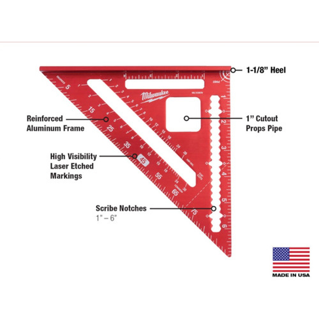 Milwaukee Mlsq070 Escuadra De Viga De 7 2