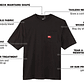 Polera Milwaukee Manga Corta Color Negro - Miniatura 3