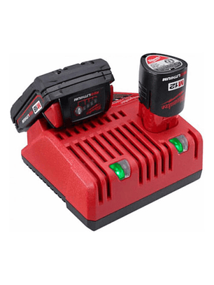 Milwaukee 48-1959 Cargador Multivoltaje M12  M18