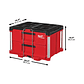 Caja De Herramientas Packout 2 Cajones Milwaukee 48-22-8442 - Miniatura 3