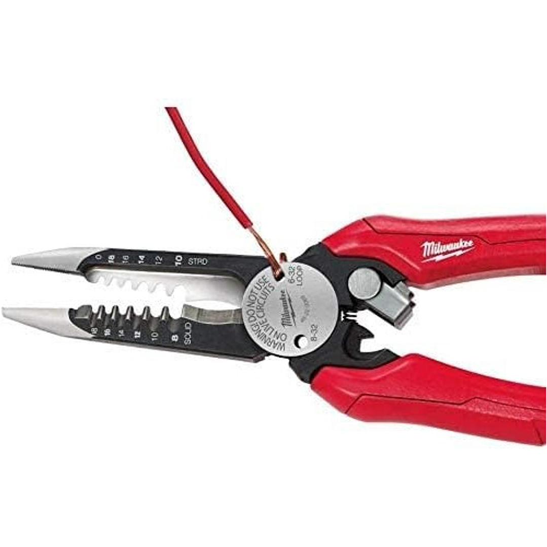 Alicate Pelacables 6 En 1 Milwaukee 48-22-3079 2