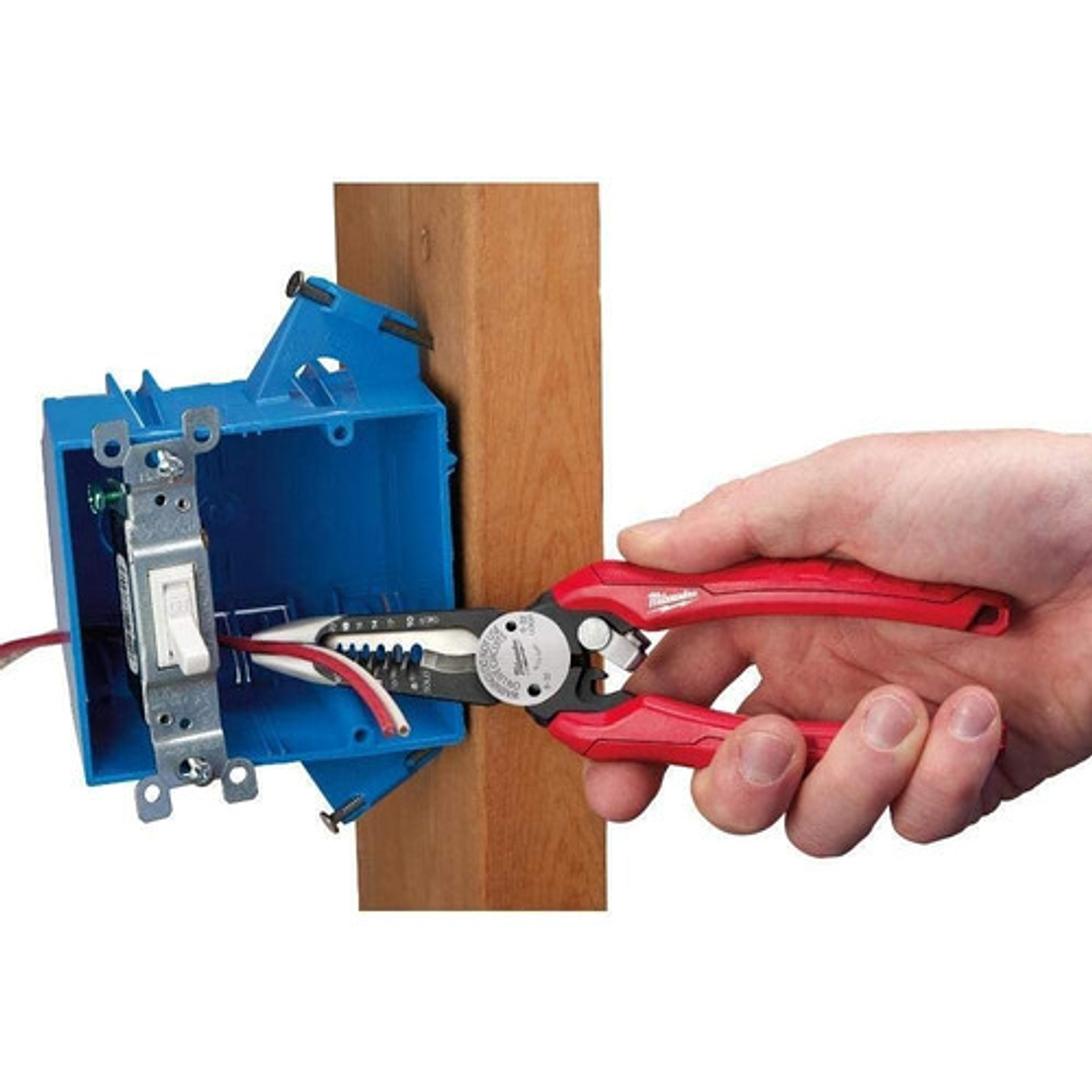 Alicate Pelacables 6 En 1 Milwaukee 48-22-3079 4