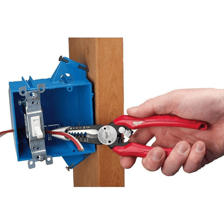 Alicate Pelacables 6 En 1 Milwaukee 48-22-3079 4