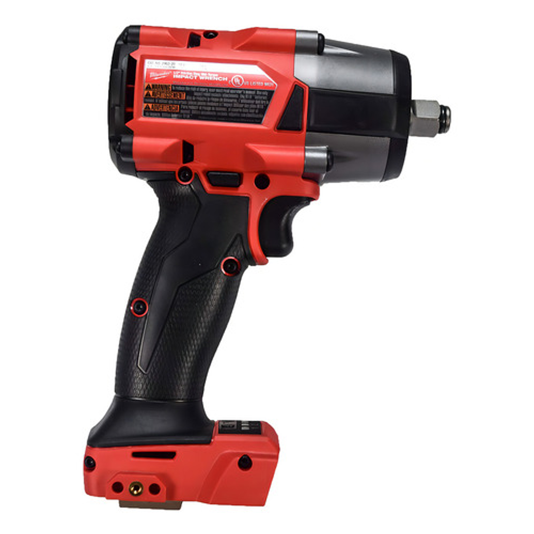 Llave De Impacto M18 Fuel De 1/2  Milwaukee 2962-20 Color Rojo 3