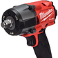 Llave De Impacto M18 Fuel De 1/2  Milwaukee 2962-20 Color Rojo - Miniatura 4