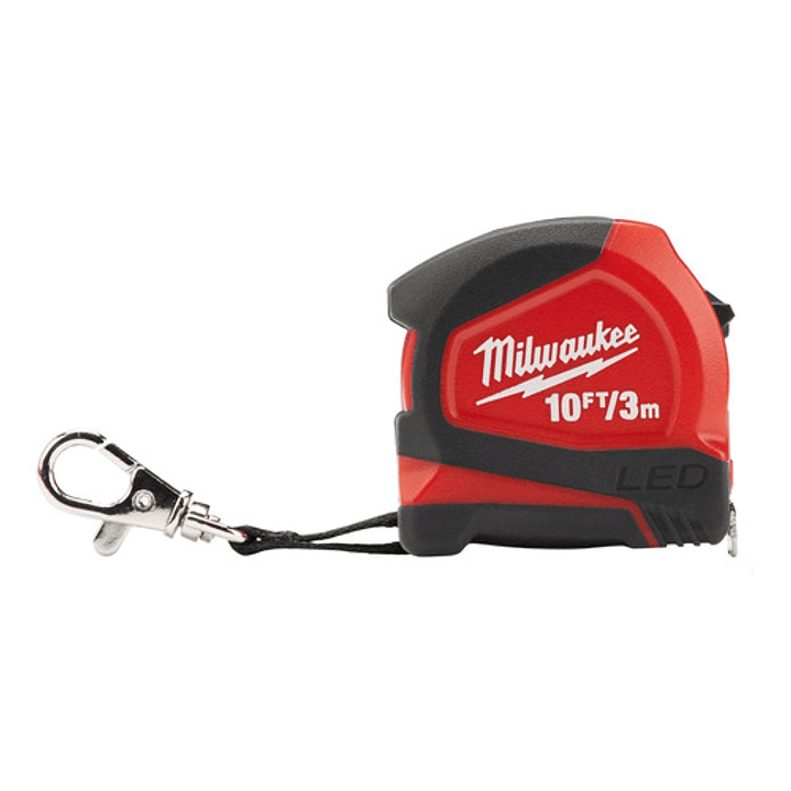 Huincha Cinta Métrica 3mts Con Luz Led 48-22-6601 Milwaukee 2