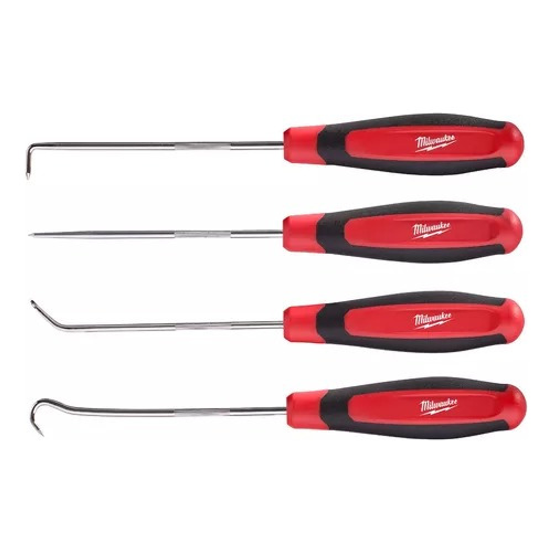 Juego Ganchos Y Ganzua 4 Piezas Milwaukee 48-22-9215 1