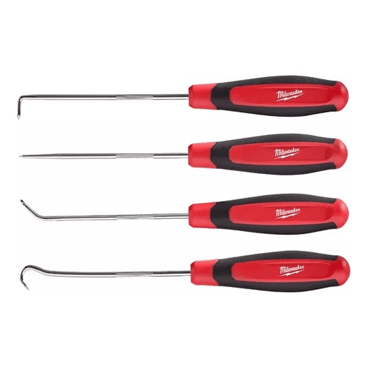 Juego Ganchos Y Ganzua 4 Piezas Milwaukee 48-22-9215 1