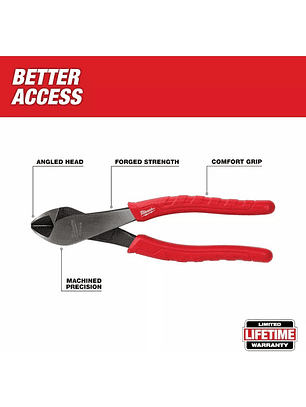 Milwaukee Alicate De Corte Diagonal 8 PuLG. 48-22-6128