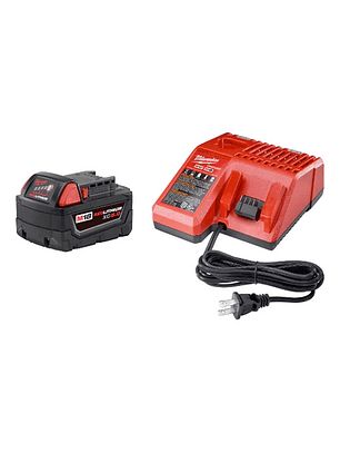 Kit Cargador + Bateria Xc5.0 Milwaukee M18 48-5950 