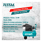 Compresor De Aire Eléctrico Portátil  Total Tc120246 24l 2hp 220v - Miniatura 2