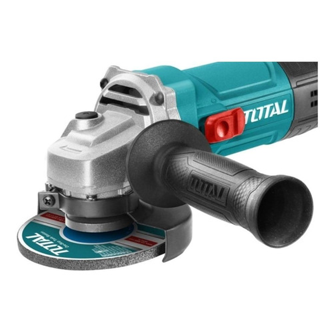 Esmeril Angular Industrial 4 1/2 115mm 750w Total Color Turquesa Frecuencia 50 Hz/60 Hz 3
