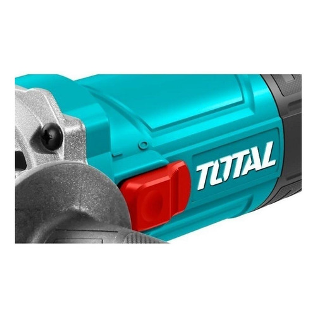 Esmeril Angular Industrial 4 1/2 115mm 750w Total Color Turquesa Frecuencia 50 Hz/60 Hz 4