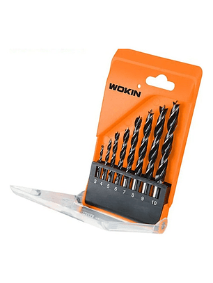 Set Brocas Madera 8 Piezas Wokin