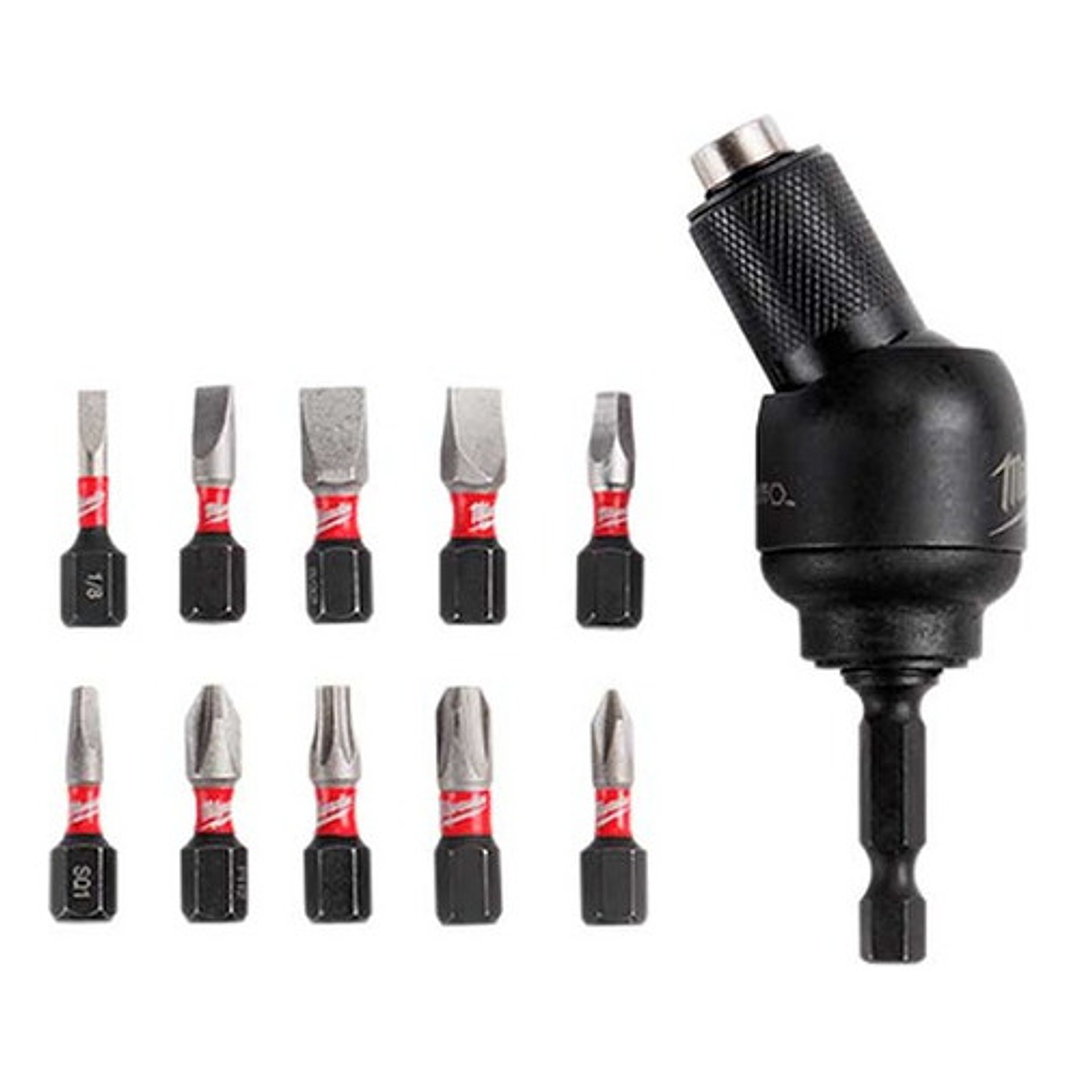 Portabrocas Pivotante 30° De 11 Piezas 48-32-2301 Milwaukee 1