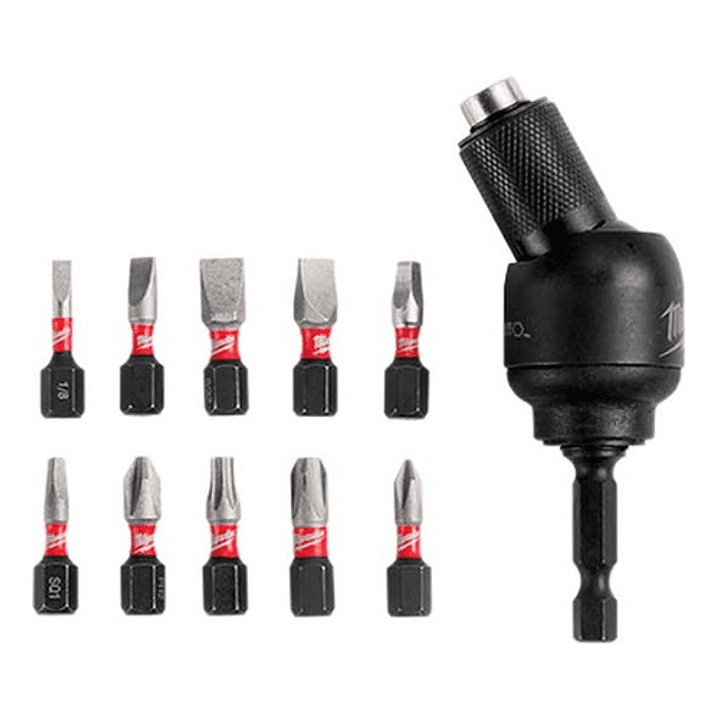 Portabrocas Pivotante 30° De 11 Piezas 48-32-2301 Milwaukee 1
