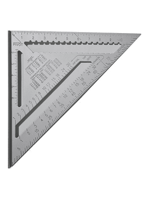 Escuadra Rápida Aluminio - 12 Pulgadas - Makawa