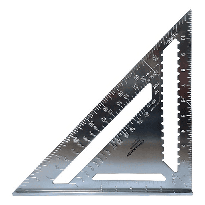 Escuadra Rápida Aluminio - 12 Pulgadas - Makawa 5