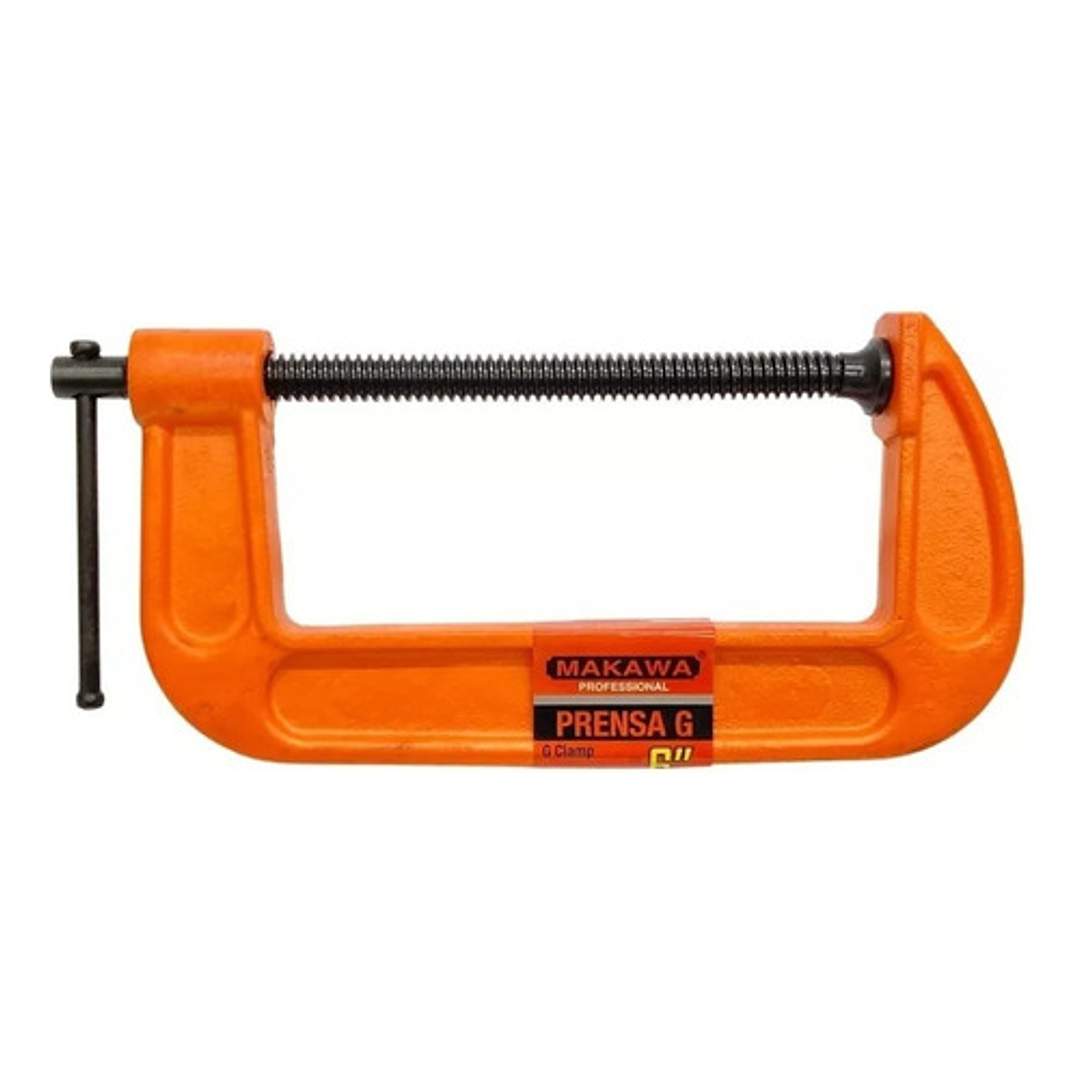 Prensa Tipo G De 6 Pulgadas Makawa  1