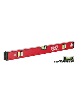 Milwaukee Nivel Burbuja Redstick 24 Pulgadas 3 Aguas Mlcm24 