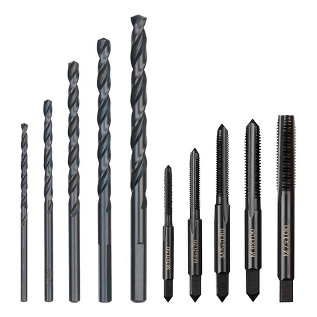 Milwaukee Set 17 Pieza Machos Y Terrajas Métricas 49-22-5601 2